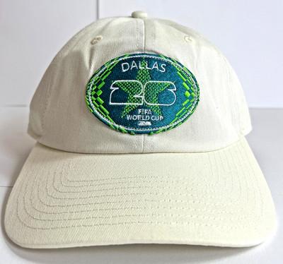 FIFA World Cup 2026 Dallas Host City Adjustable Hat Cap NWT Official Off-White