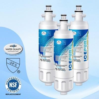 Fit For LG LT700P lg lfxc24726s ADQ36006102 CLCH106 Icepure Water Filter 3 Pack