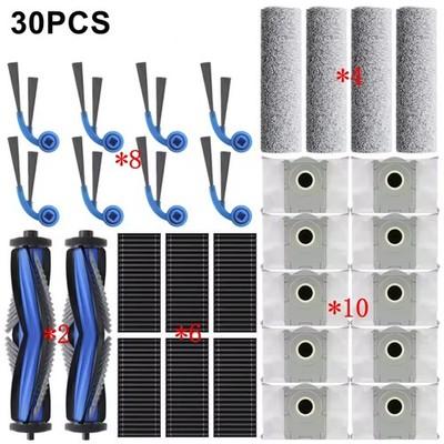 For ECOVACS DEEBOT T80 Robot Vacuum Main Side Brushes Mop Cloths Filter Dust Bag