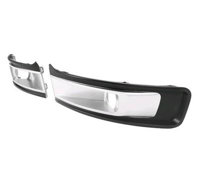 For Ford Flex 2013-2019 Pair Front Fog Lights Bezel Cover Trim Set #FO1038130