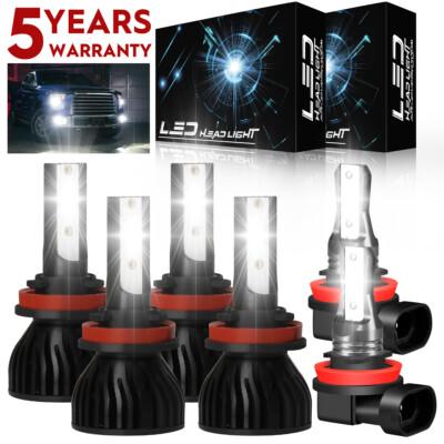 For Jeep Grand Cherokee 2019 2020 2021 LED Headlight High/Low Fog Light Bulb P4C