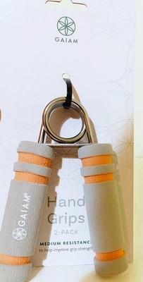 GAIAM Hand Grip Strength Trainer 2-Pack Adjustable Hand Exerciser