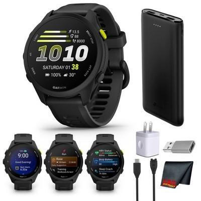 Garmin Forerunner 70 GPS Running Smartwatch Black 1.2" AMOLED Display Kit