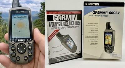 Garmin GPSMAP 60CS Handheld Hiking GPS | Tested, Color , Bundle