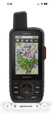 Garmin GPSMAP 66iBlack and Red