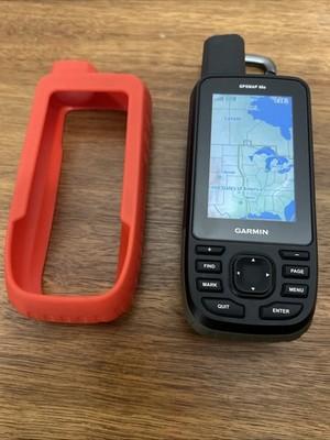Garmin GPSMAP 66s Handheld 3” Display Hiking GPS /32gig Memory Card / Soft Case
