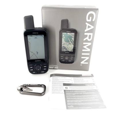Garmin GPSMAP 66S Handheld GPS Navigator w/ Carabiner & Box Excellent Tested