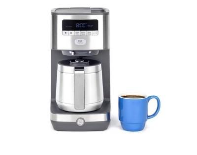 GE 10 -Cup Programmable Residential Drip coffee maker with Automatic Shut-Off
