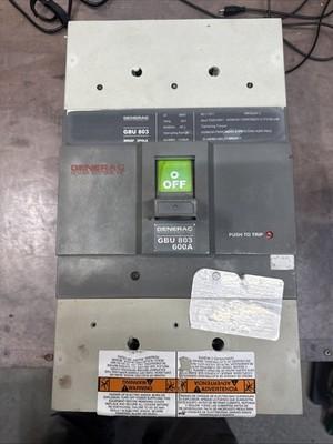 Generac GBU803 3 Pole 600 AMP 480v 35kA Main Circuit Breaker