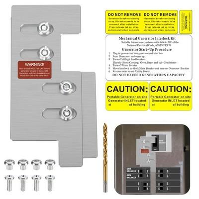 Generator Interlock Kit for Eaton Cutler Hammer CH Series 150/200 Amp Panels