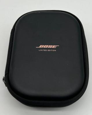 Genuine Bose QC35 Limited Edition QC25 Headphones Case - Black Rose Gold