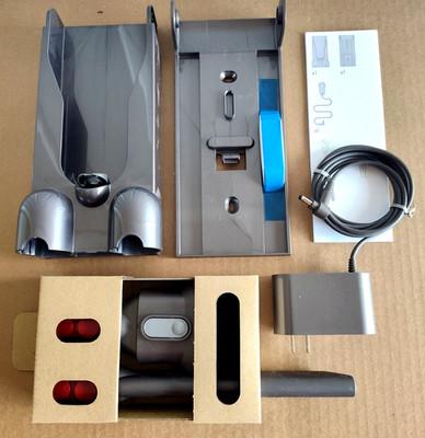 Genuine Dyson V15 Detect, V11 Outsize ~ Wall Dock Dok with Charger & Tools