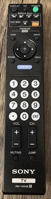 GENUINE SONY RM-YD028 BRAVIA LCD TV REMOTE KDL-52V5100 KDL-52S5100 KDL-55V5100