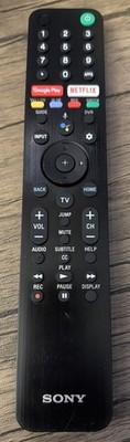 GENUINE SONY RMF-TX500U LED TV REMOTE CONTROL XBR-55X950G XBR-85X850G XBR75X81CH