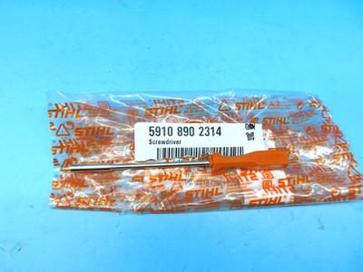 GENUINE STIHL HEX CARB TOOL / SCREWDRIVER 5910 890 2314 --- DRAWER 57