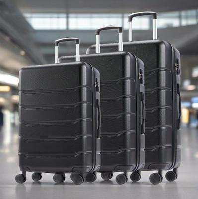 GIANNA 3-Piece Hardside Luggage Set with Spinner Wheels & TSA Lock