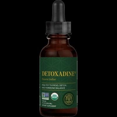 Global Healing Detoxadine, Organic Nascent Iodine Supplement For Thyroid Support