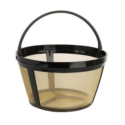 Gold Reusable Coffee Filter 8-12 Cup Compatible with Black Decker