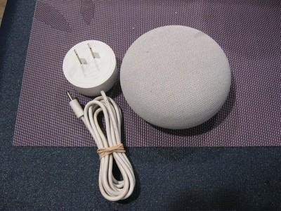 Google Home Nest Mini 2nd Gen Smart Speaker H2C w/ AC Adapter - FREE SHIP