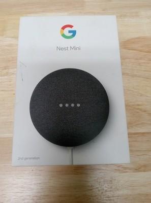 Google Nest Mini 2nd Generation Smart Speaker with Google Assistant - Charcoal
