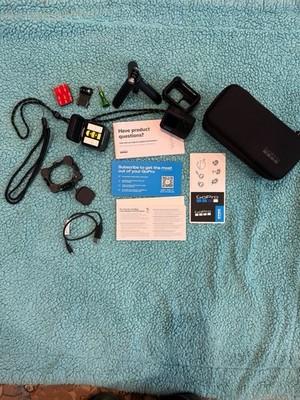 GoPro HERO11 Black 20MP Waterproof Action Camera Bundle w/ Case, Mounts & USB-C