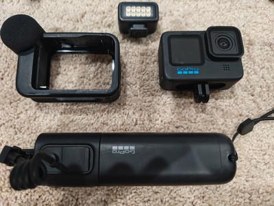 GoPro HERO11 Black Creator Edition 5.7K UHD Action Camera Extra Accessories