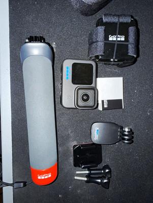 GoPro HERO11 Camera/W Accessory Bundle Floating Hand Grip, Zipper Case, Strap