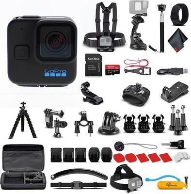 GoPro HERO11 Mini Waterproof Action Camera 50-in-1 Bundle