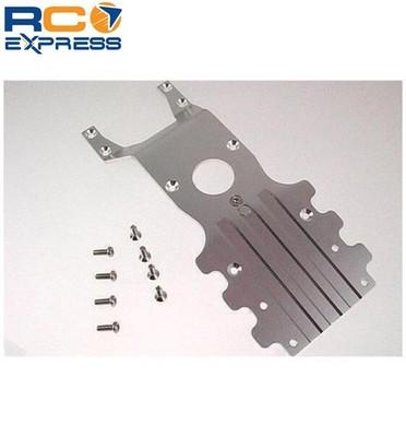 GPM Racing Monster GT Silver Aluminum Front Skid Plate AGM1331F08