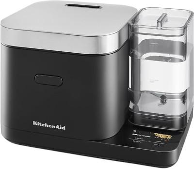 Grain and Rice Cooker 8 Cup with Automatically Sensing Integrated Scale + Water