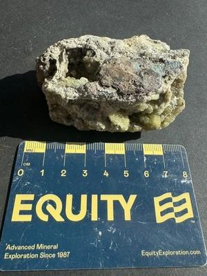 Green Cuprian Smithsonite