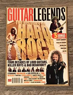Guitar Legends Back Issue Magazine History Of Hard Rock