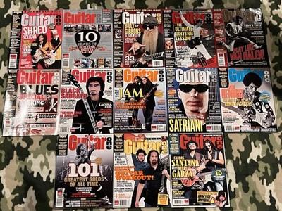 Guitar One Magazine Lot - 2006 Full Year - 13 Issues