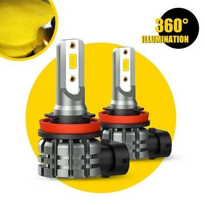 H11 H16 LED 40W Fog Light Bulbs Bright for Jeep Grand Cherokee 2014-2020 3000K A