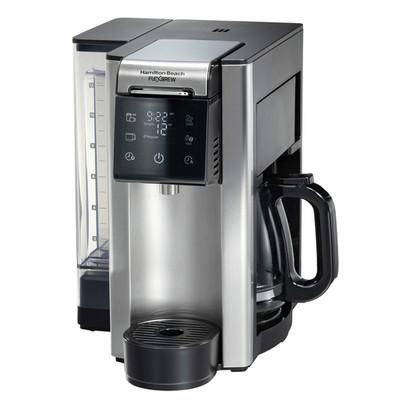 Hamilton Beach Flexbrew Advanced 6-in-1, 12 Cup, K-Cup, Iced or Hot Coffee Maker