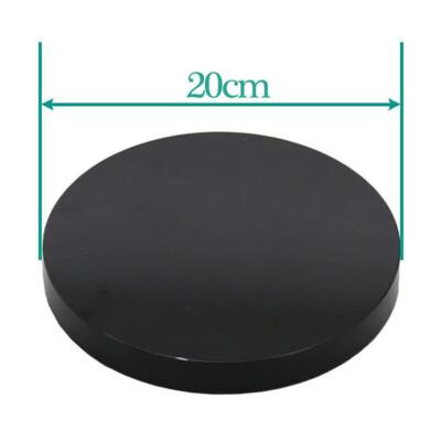 Handmade Obsidian Scrying Mirror Natural Stone Disc Ritual Healing Reiki Crystal