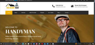 HANDY (MAN OR WOMAN) - Website for sale (For the self-employed)