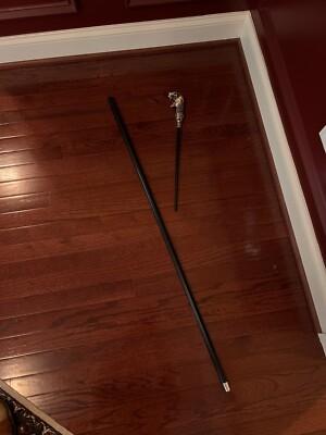 Harry Potter Lucius Malfoy Walking Stick Wand - Collector’s Edition