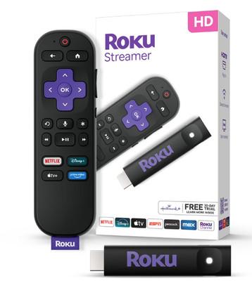 HD Streamer 2026 Streaming Stick Device for TV with Voice Remote Free Cable