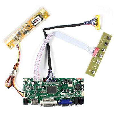 HD VGA DVI Audio LCD Controller Board For LCD Panel DIY LCD Monitor