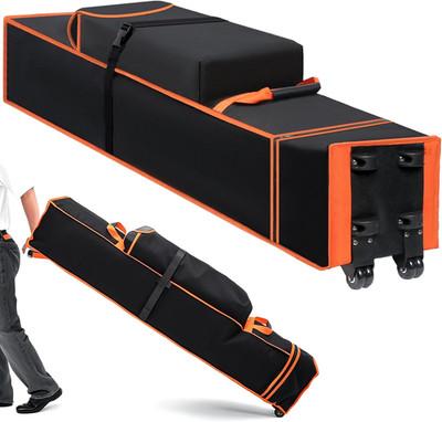 Heavy Duty Canopy Bag Replacement, Large Tent Storage Bag with Roller Wheels 48X