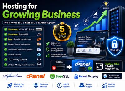 Hosting for Growing Business – 🌟 Unlimited SSD, Free SSL Bonus | Only $15.99/Yr