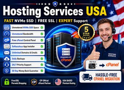 Hosting Services USA - ⚡ Ultra-Fast Unlimited SSD, SSL & Emails – Just $15.99/Yr