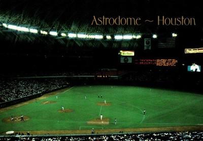 Houston Astros Astrodome Houston Texas Postcard