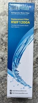 💦Ice Pure Refrigerator Water Filter RWF1200A System Model RWF1200A-S