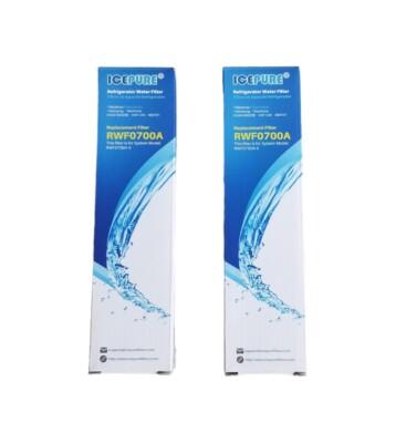 ICEPURE Refrigerator Water Replacement Filters RWF0700A Fit For Samsung, 2 Pack