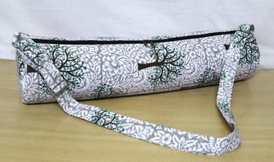Indian White Tree Yoga Mat Carrier Bag Mandala Large Shoulder Strap