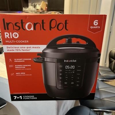 Instant Pot 7-in-1 RIO Multi-Cooker: 6Qt Electric Pressure Cooker