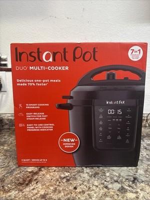 Instant Pot Duo 6 Quart Multi-Use Pressure Cooker 7-in-1 NEW