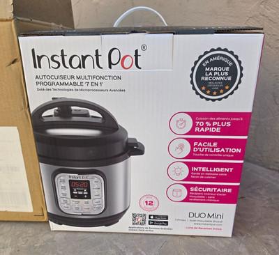 Instant Pot Duo Mini 3 Qt 7-in-1 Electric Pressure Cooker New in Box